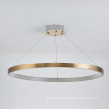 Hot Sale chandelier luxury hanging lamp modern round acrylic pendant lamp lighting